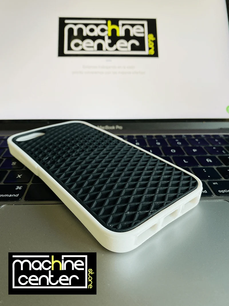 Carcasa Vans off the wall negra con blanco – vista 2