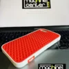 Carcasa Vans off the wall roja con blanco