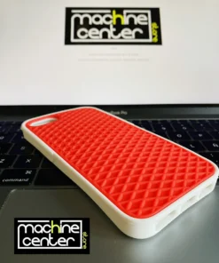 Carcasa Vans off the wall roja con blanco – vista 2
