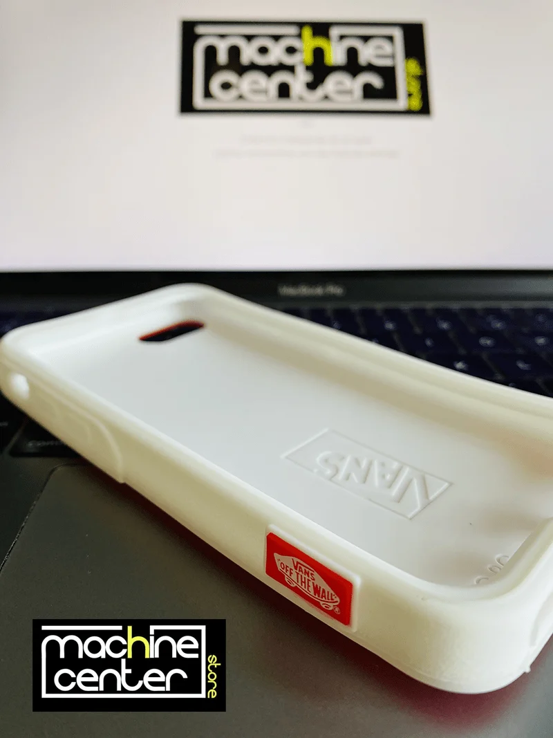 Carcasa Vans off the wall roja con blanco – vista 3