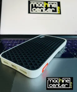 Carcasa Vans off the wall negra con blanco