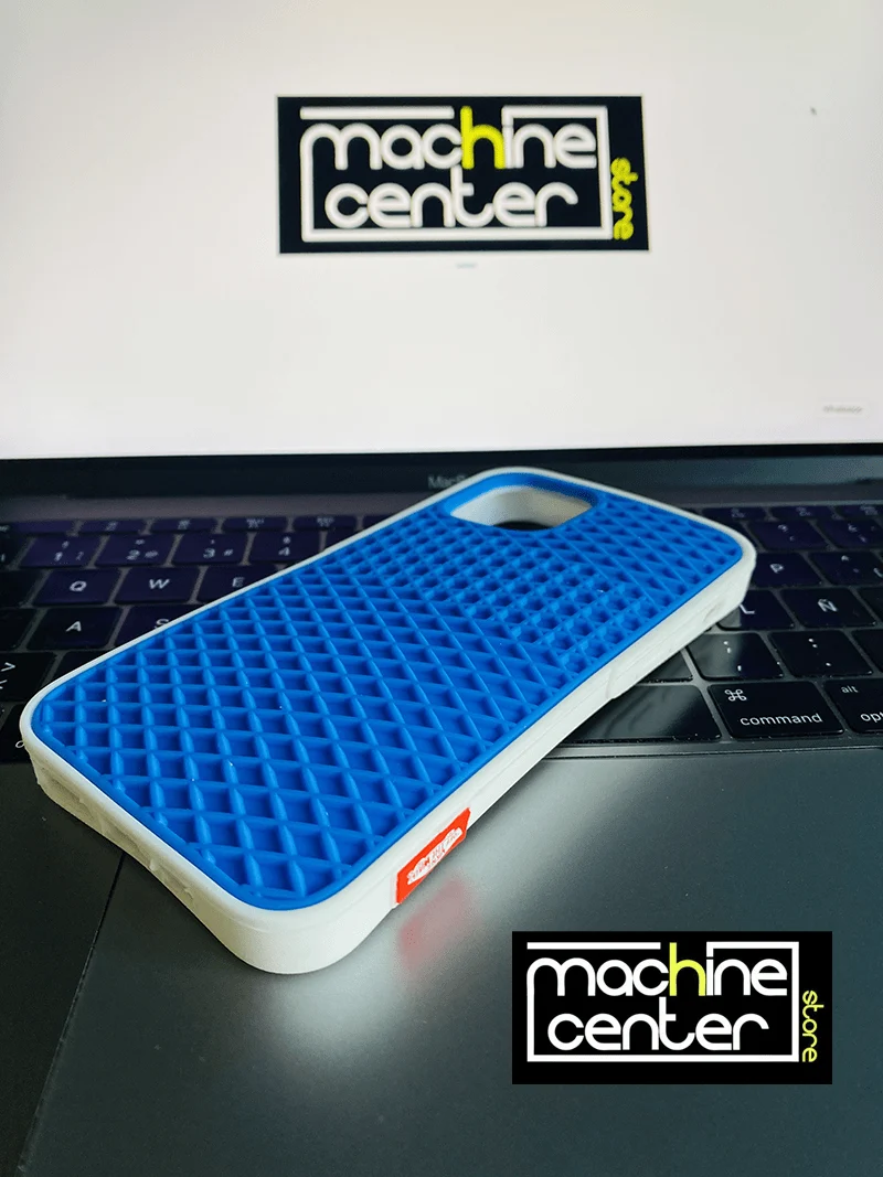 Carcasa Vans off the wall azul con blanco