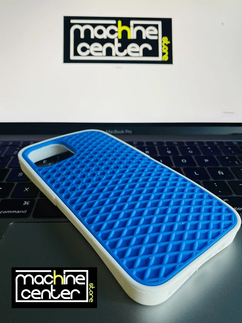 Carcasa Vans off the wall azul con blanco – vista 2