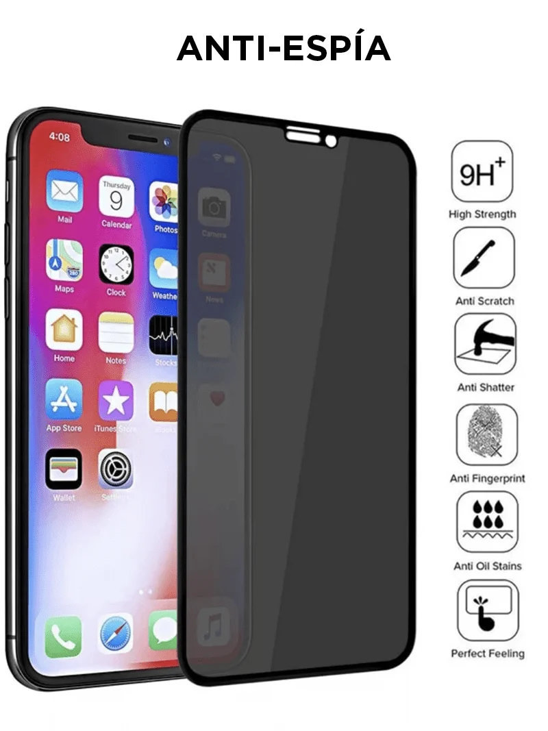 Mica De Vidrio Anti-espía para iPhone 13