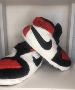 Pantuflas Nike Jordan retro 1 High OG Bred Toe