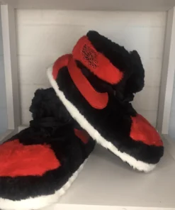 Pantuflas Nike Jordan retro 1 Bred Banne