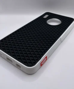Carcasa Vans off the wall negra con blanco