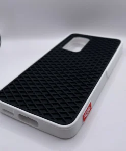 Carcasa Vans off the wall negra con blanco