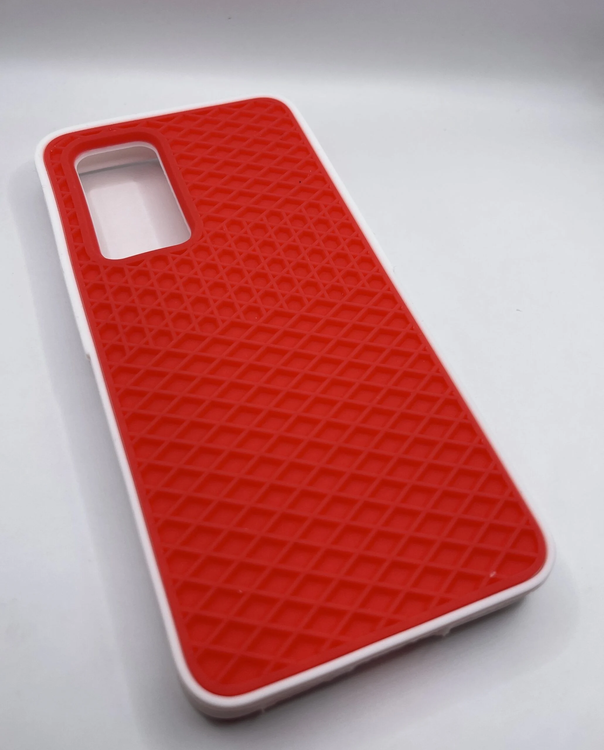 Carcasa Vans off the wall roja con blanco – vista 2