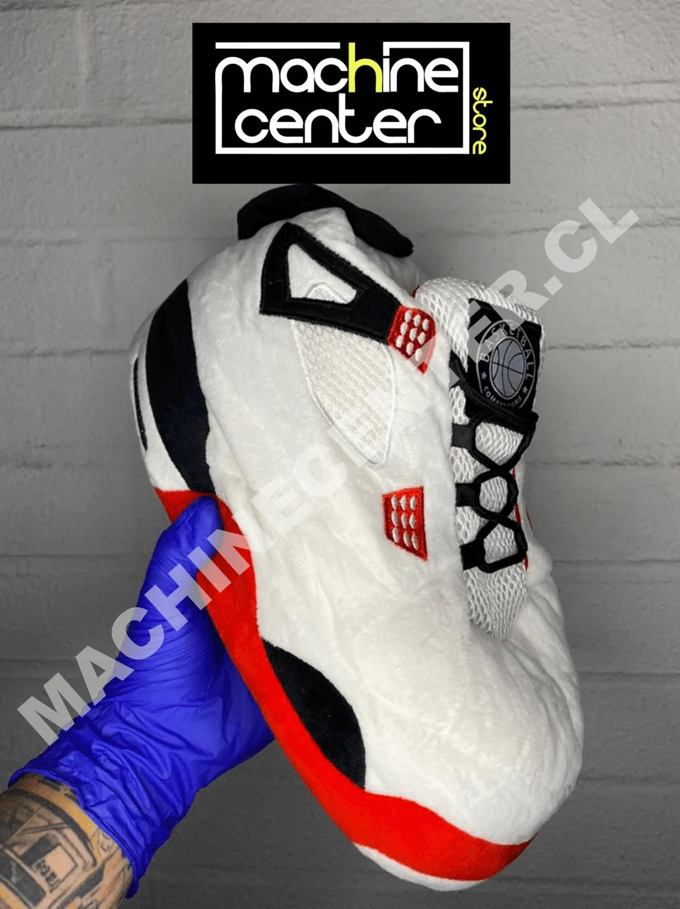 Pantuflas retro 4 white
