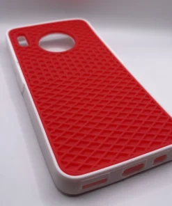 Carcasa Vans off the wall roja con blanco – vista 2