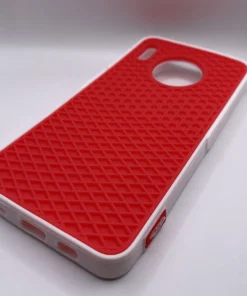 Carcasa Vans off the wall roja con blanco