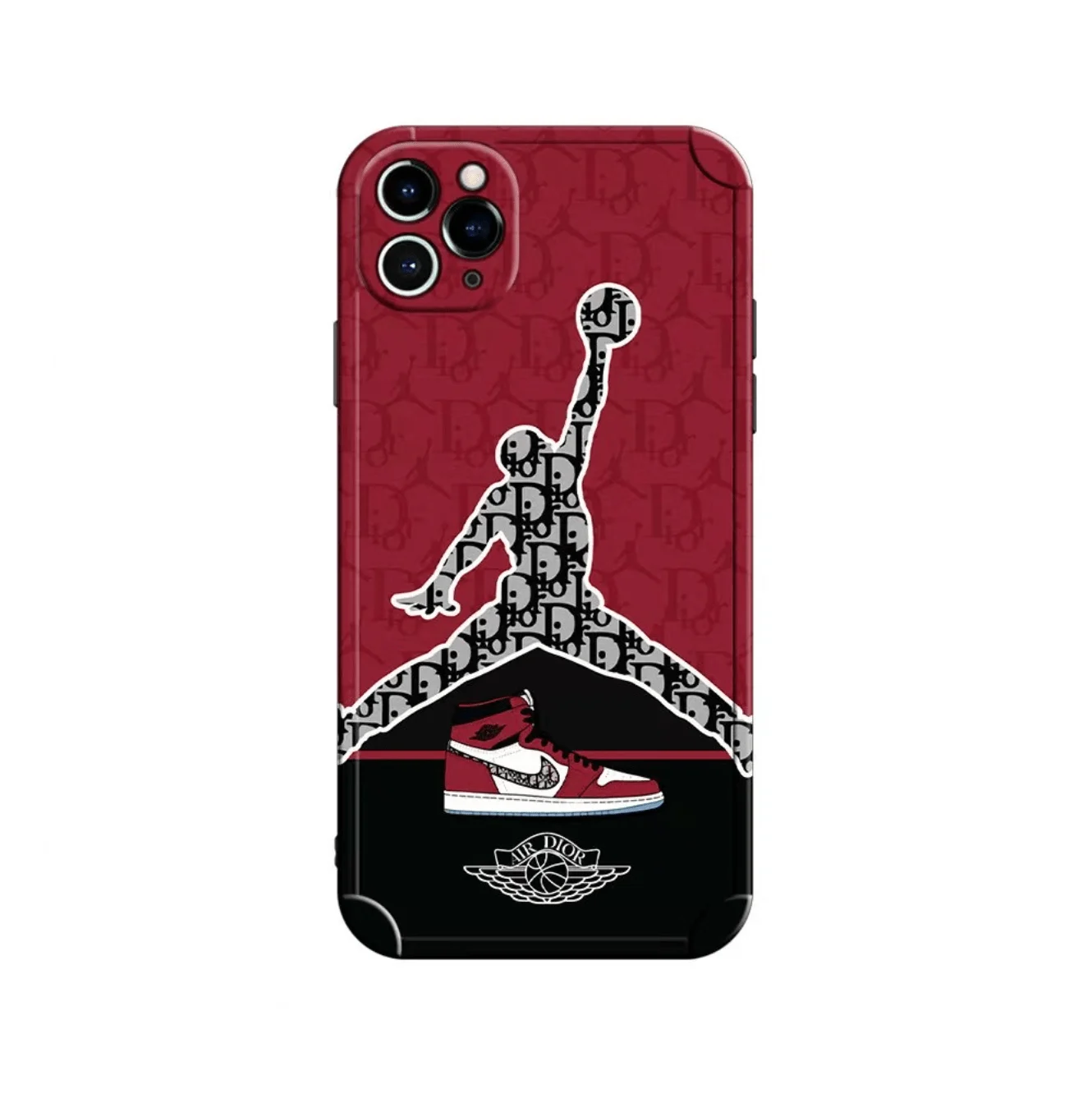 Carcasa Roja Nike Air Dior - iPhone 11