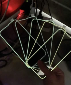 Alternative view of Mica de vidrio Fluor - 5 colores - iPhone 13