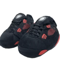 Pantuflas Retro 4 Black-red