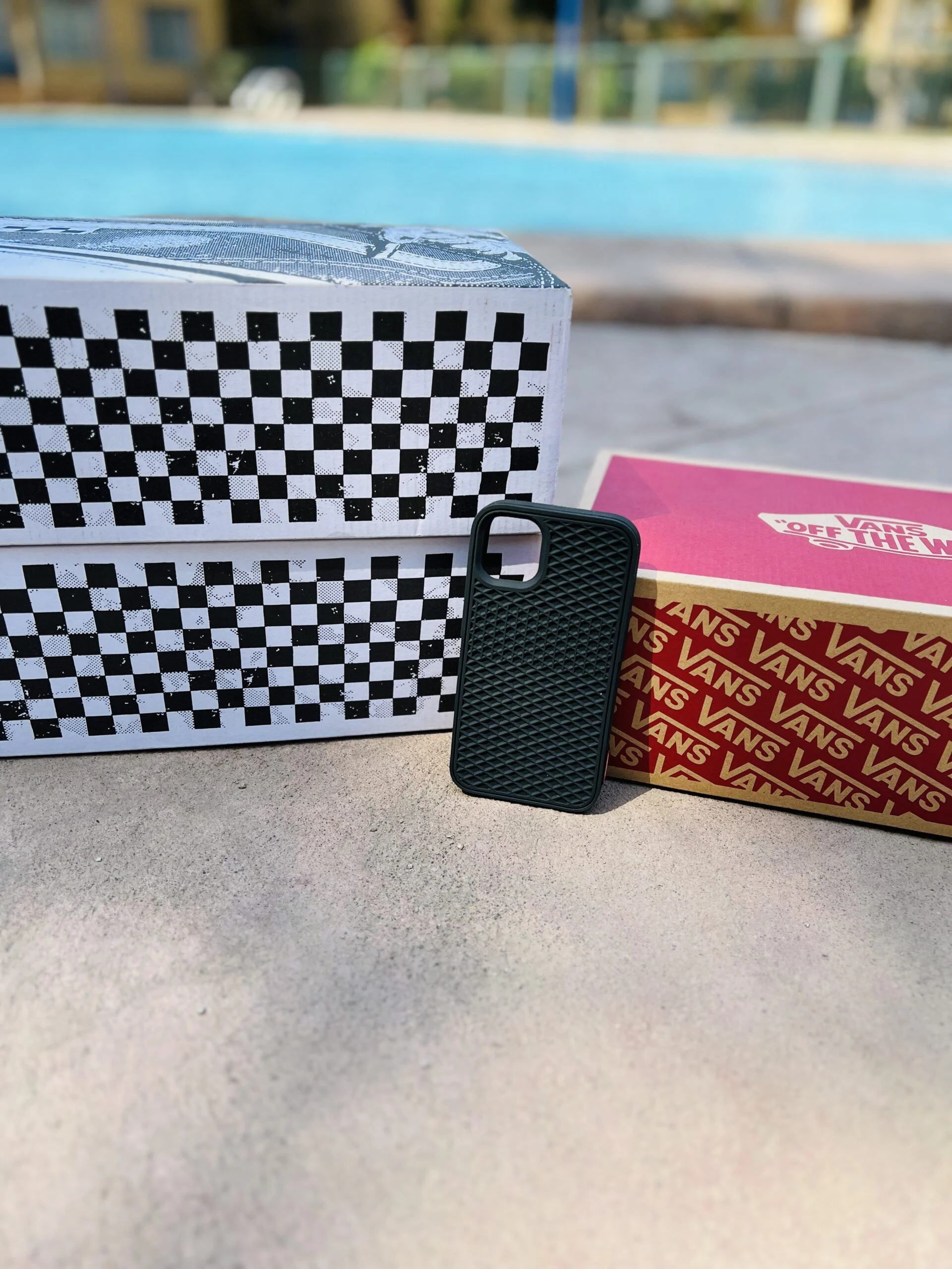 Carcasa Vans off the wall negra