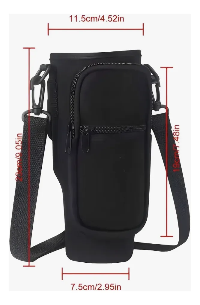 Funda bolso para vaso termo Stanley, porta botella con compartimentos - Imagen 2