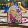Mochila liviana glitter Disney fucsia