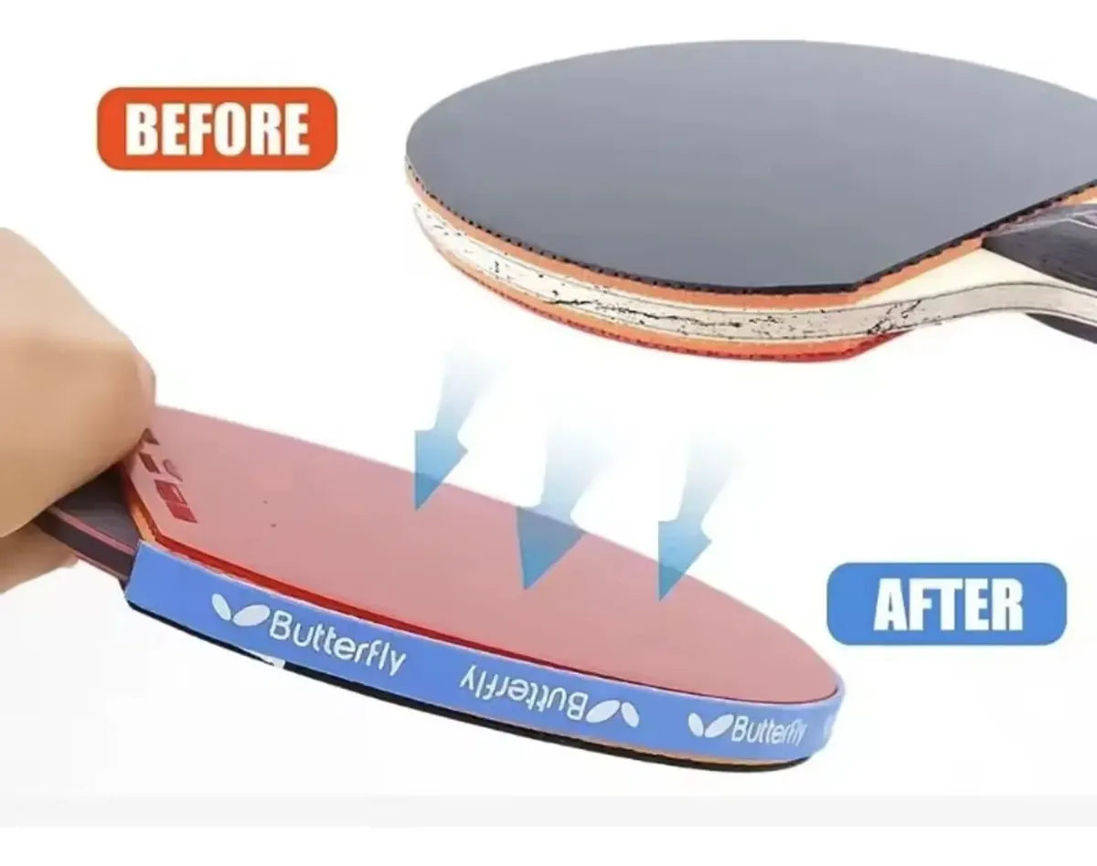 Cinta Lateral Butterfly 45 cm para paleta de ping pong (2 unidades) - Imagen 5