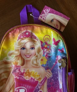 Mochila liviana glitter princesa Disney - Imagen 4