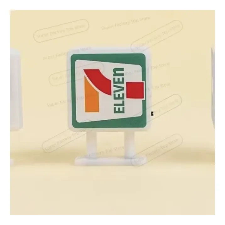Imán decorativo para refrigerador - Seven Eleven con luz - Imagen 2