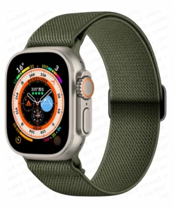 Correa Apple watch scrunchie Army Green