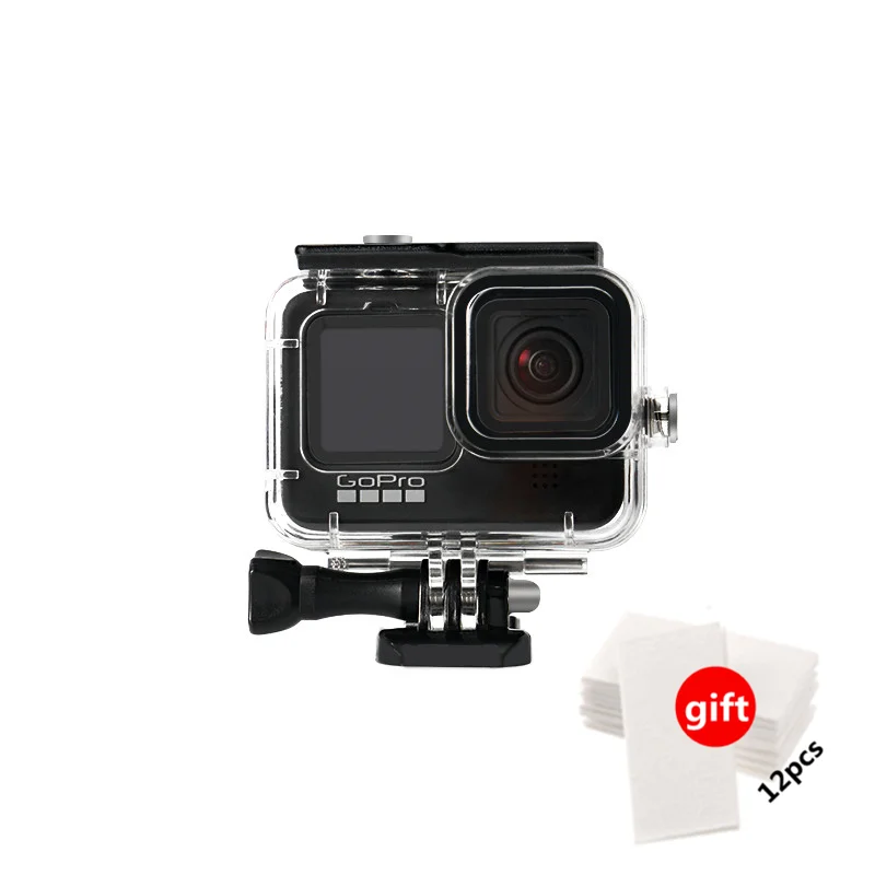 Carcasa impermeable 60 m para GoPro Hero 13, 12, 11, 10 y 9 (transparente) - Imagen 7