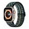 Correa Apple watch scrunchie Bohemia Turquoise