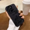 Carcasa Never Stop Exploring negra para iPhone 16 Pro Max