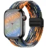 Correa Apple watch trenzada Black Rainbow